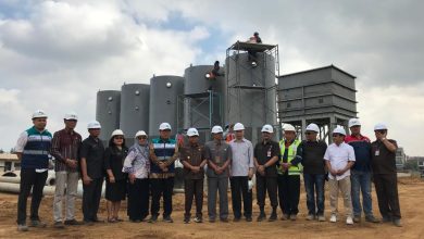 Wali Kota Sutiaji saat masih menjabat, meninjau WTP Sungai Bango (foto : malangpost.com)