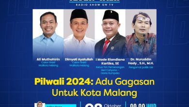 Idjen Talk edisi 8 Oktober 2024, "Adu Gagasan Paslon untuk Masa Depan Kota Malang"
