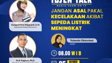 Idjen Talk edisi 25 Oktober 2024, "Jangan Asal Pakai, Kecelakaan Akibat Sepeda Listrik Meningkat"
