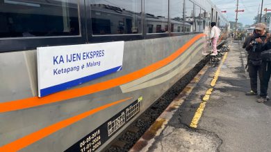 Gerbong KA rute Malang Ketapang. (Foto : Istimewa)